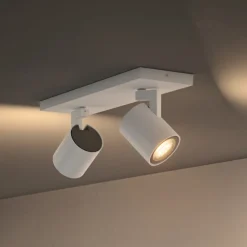 Philips Hue Runner LED-spot, 2 lyskilder, lysdæmper, hvid
