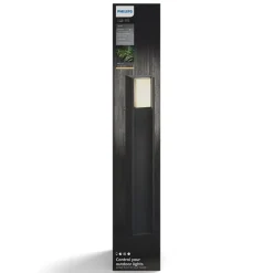 Philips Hue Turaco LED-gadelampe, grå, styret, smart