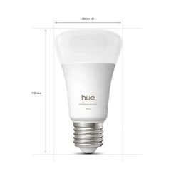 Philips Hue WACA Smart E27 LED, 8,1 W, 1100 lm, CCT, RGB
