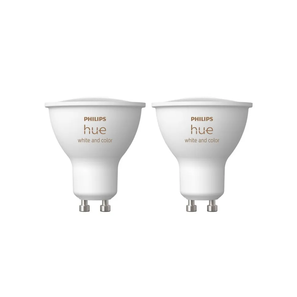 Philips Hue White & Color Ambiance LED GU10 4,2 W, 2-pak