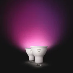 Philips Hue White & Color Ambiance LED GU10 4,2 W, 2-pak