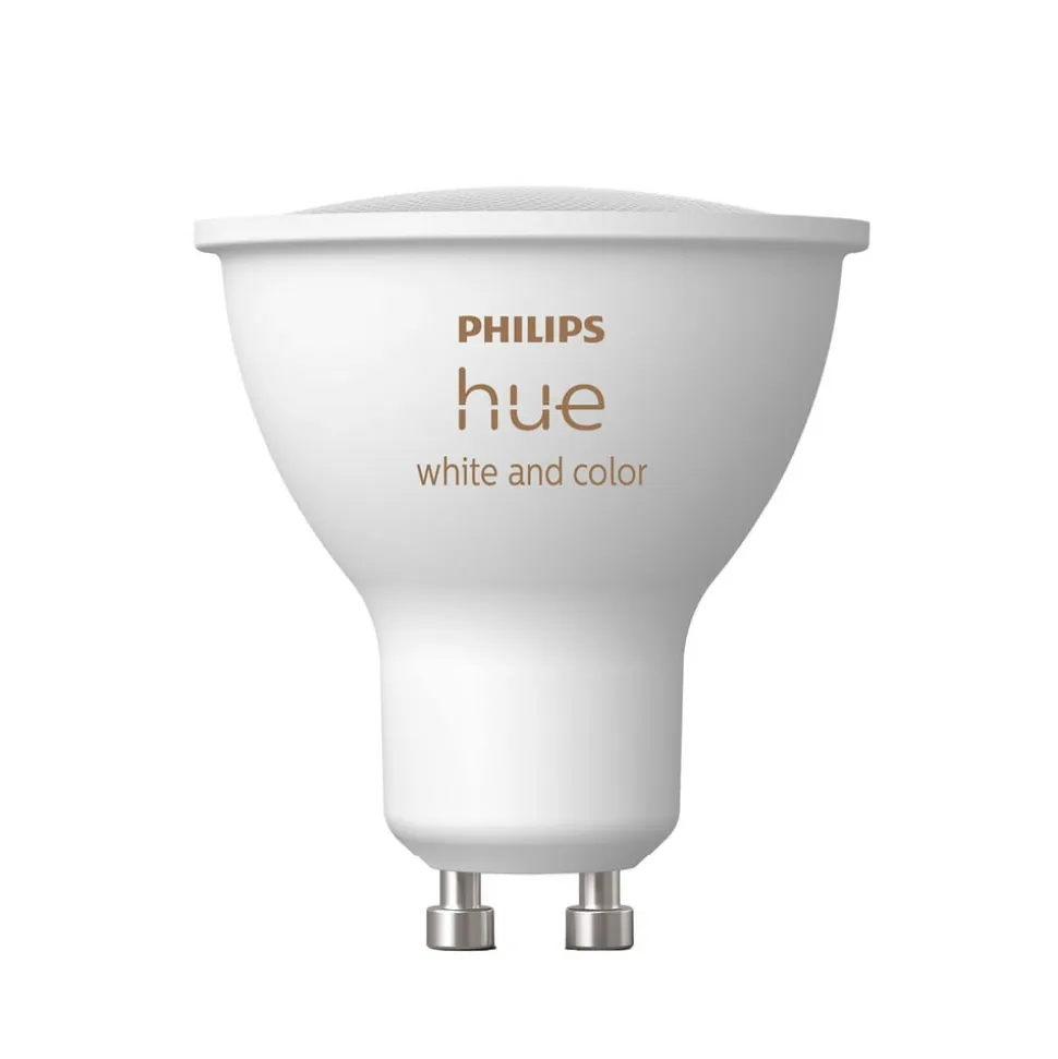Philips Hue White & Colour Ambiance LED-reflektorpære GU10 4,2 W
