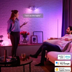Philips Hue White & Colour Ambiance Starter Kit GU10 4.2W