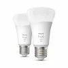 Philips Hue White 9 W E27 LED-pære, sæt med 2 stk