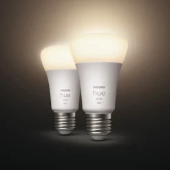 Philips Hue White 9 W E27 LED-pære, sæt med 2 stk