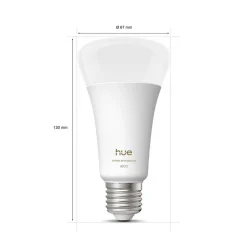 Philips Hue White Ambiance Smart E27 LED, 11,8 W 1600 lm CCT