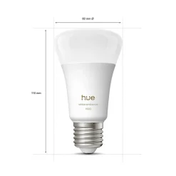Philips Hue White Ambiance Smart E27 LED 8,1 W 1100 lm CCT 2 stk