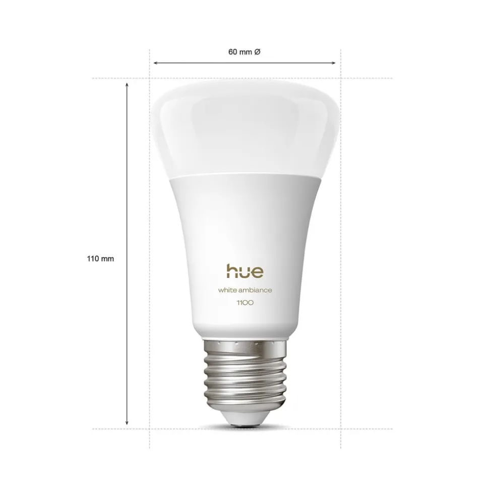 Philips Hue White Ambiance Smart E27 LED, 8,1 W 1100 lm CCT