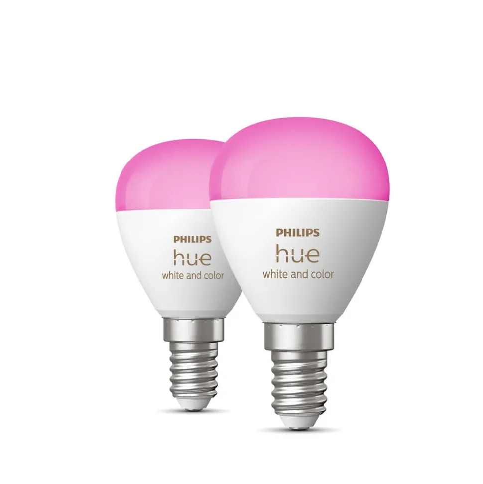 Philips Hue White&Color Ambiance E14 5,1W 2-pak