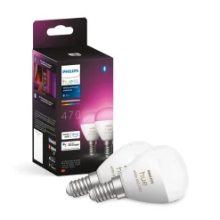 Philips Hue White&Color Ambiance E14 5,1W 2-pak