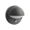 Philips myGarden June væglampe med sensor, antracitgrå