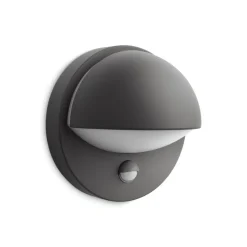 Philips myGarden June væglampe med sensor, antracitgrå