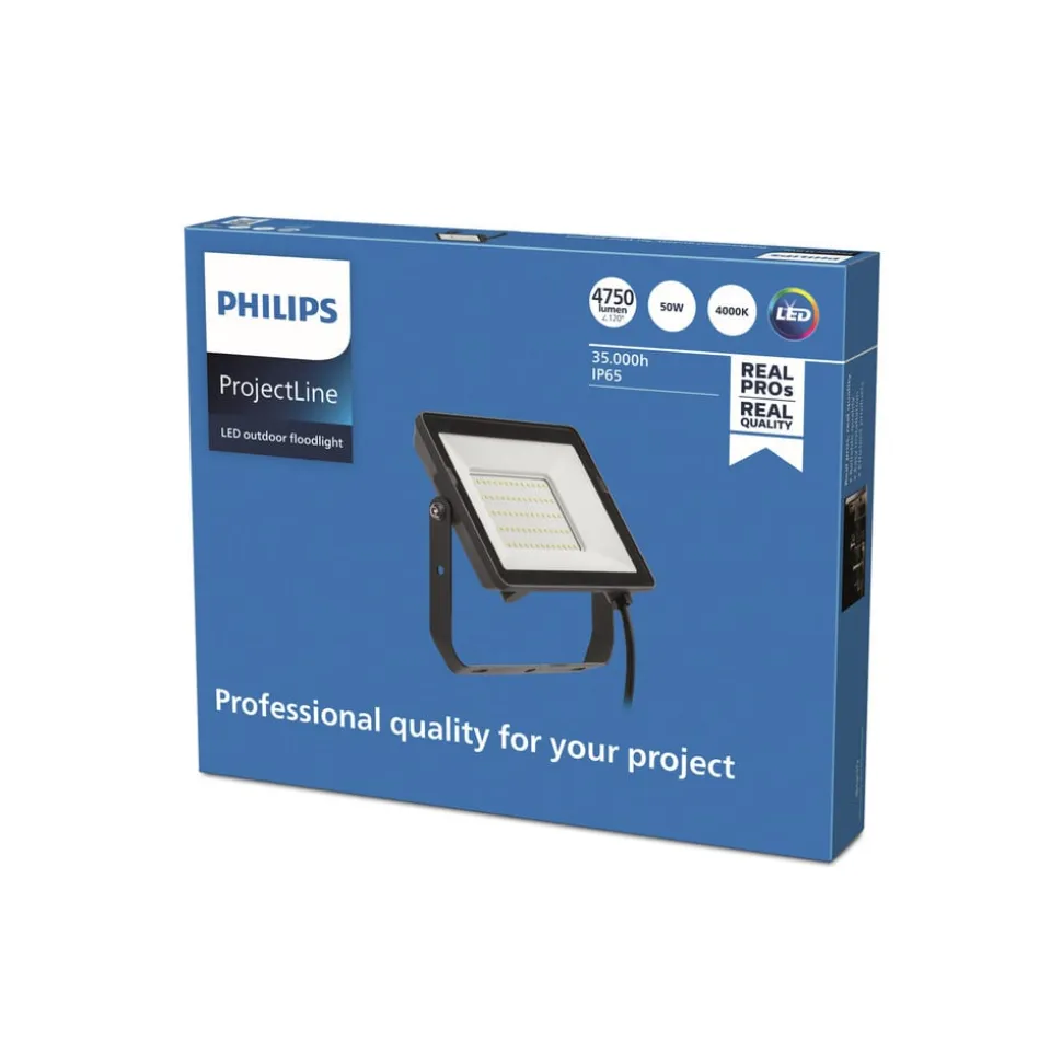 Philips ProjectLine udendørs LED-spot 4.000K 50W