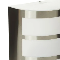 Philips Python udendørs LED-væglampe med sensor, stål