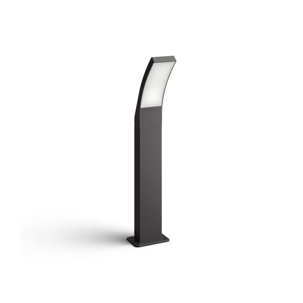 Philips Splay LED-vejlampe, 60 cm, 4.000 K, antracit, IP44