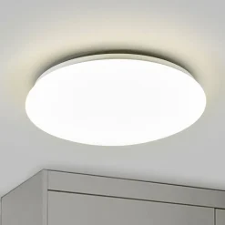 Philips Suede - rund LED-loftlampe, Ø 38 cm