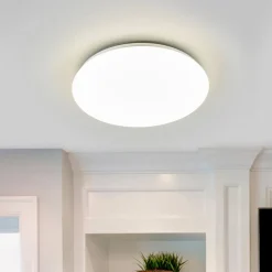 Philips Suede - rund LED-loftlampe, Ø 38 cm