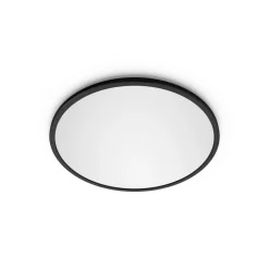 Philips SuperSlim loftlampe 2.700K Ø42cm sort