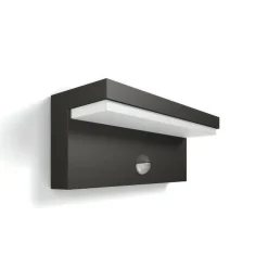 Philips udendørs LED-væglampe Bustan Sensor, 4.000 K