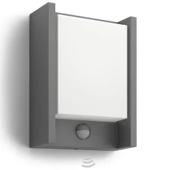 Philips udendørs LED-væglampe Arbour Sensor 1 lyskilde. 2.700 K
