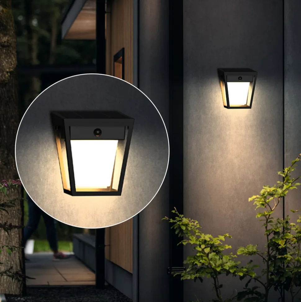 Philips udendørs LED-væglampe Nissa UE, plast, IP44