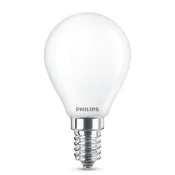 Philips WarmGlow LED Classic E14 P45 3,4 W mat