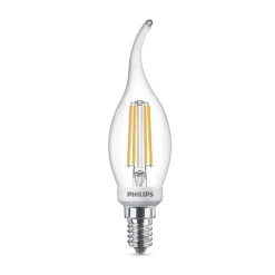 Philips WarmGlow LED-pære BA35 3,4 W 2.700 K, Ra90