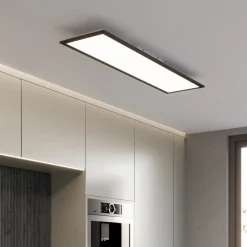 Piatto LED-panel CCT fjernbetjening 100x25 sort