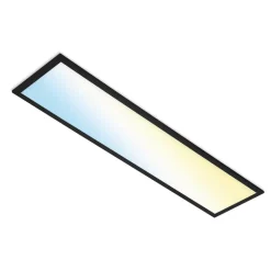 Piatto S WiFi LED-loftlampe Bluetooth CCT fjernb.