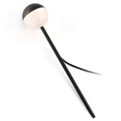 Piccola LED-vejlygte med jordspyd, i sort