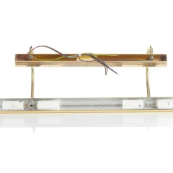 PICTURE lang gallerilampe poleret messing