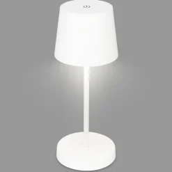 Piha LED-bordlampe med genopladeligt batteri, hvid