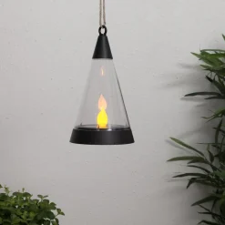 Pisa 3-i-1 LED-solcellelampe, valgfrit jordspyd