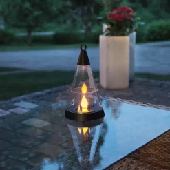 Pisa 3-i-1 LED-solcellelampe, valgfrit jordspyd