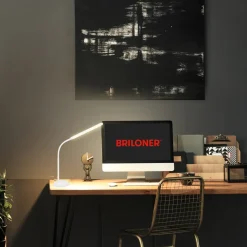 Pivaz LED-bordlampe, touch-dæmper, hvid