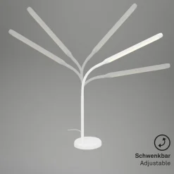 Pivaz LED-bordlampe, touch-dæmper, hvid