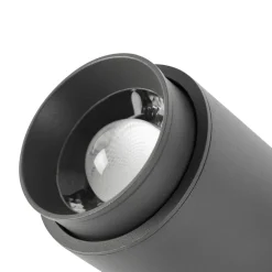 Plom udendørs LED-vægspot, mørkegråt