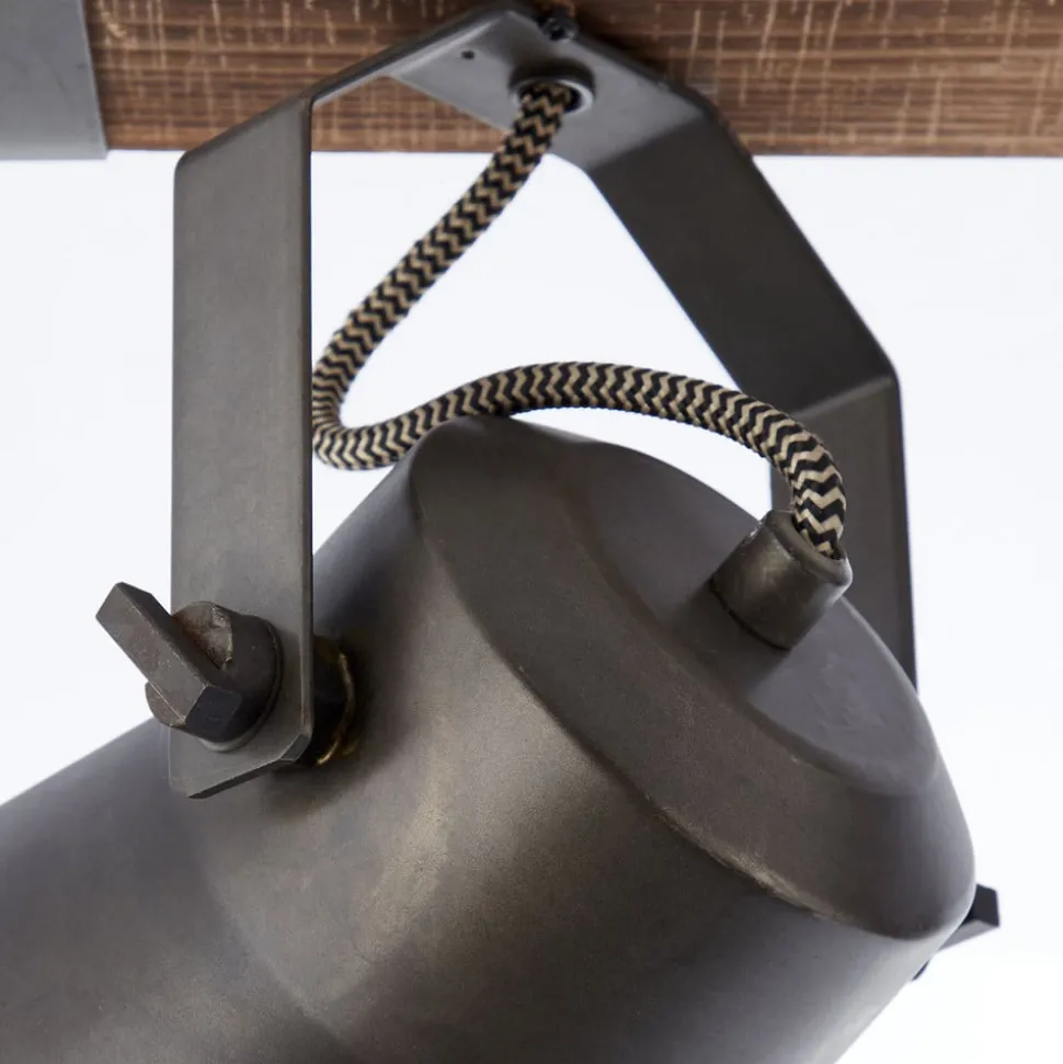 Plow loftspot, sort/mørkt træ