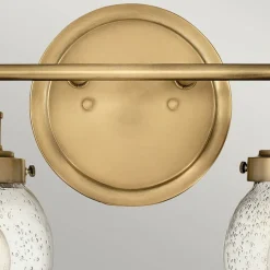 Poppy væglampe til badeværelset, 2 lk, messing