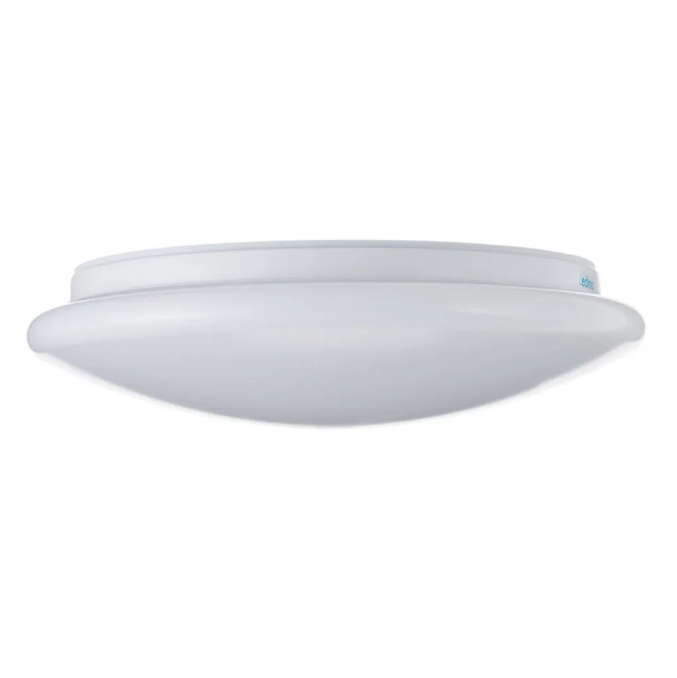 Porz LED-loftlampe IP44, HF-sensor, hvid