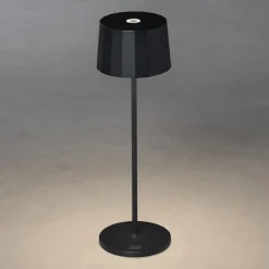 Positano LED-bordlampe til udendørs brug, sort