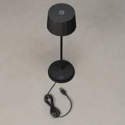 Positano LED-bordlampe til udendørs brug, sort