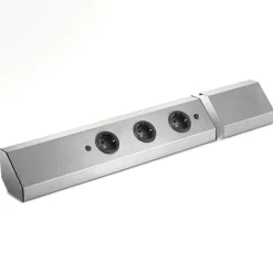 Power hjørnestikkontaktliste, sæt med 3