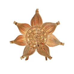 PR Home Agnes stående stjerne af naturfibre