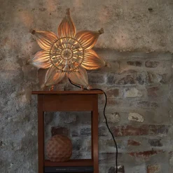 PR Home Agnes stående stjerne af naturfibre