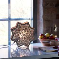 PR Home Elvira dekostjerne af metal, beige