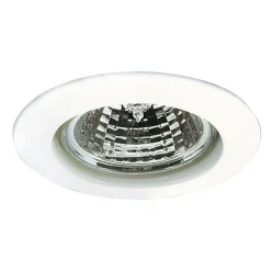 Premium Secure LV indbygget lampe i hvidt