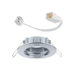 Premium SECURE LV indbygget lampe i krom