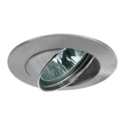 Premium VARIAS indbygningslampe, drejelig, jern g.