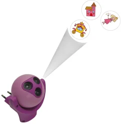 Prinsesse LED-natlampe, 3-delt, til stikkontakt